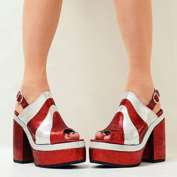 70's Disco Platform Sandals