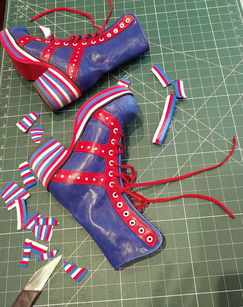 Multicolour Retro Hi-Tops Special Edition
