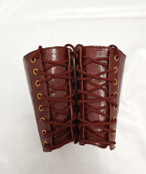 SAMPLE SALE - Chestnut Brown Gauntlets