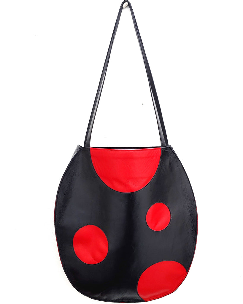 Cartoon Polkadot LADYBIRD Tote Bag