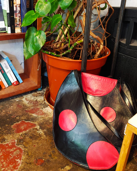 Cartoon Polkadot LADYBIRD Tote Bag