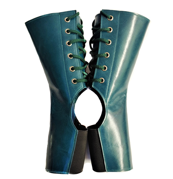 Short Deep Sea Green Aerial boots