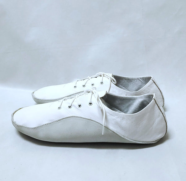 WHITE Tightrope Shoes Jazz Style - Main Image
