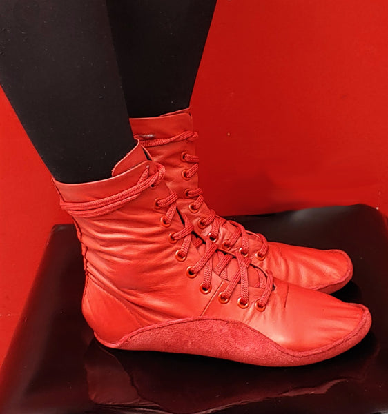 RED Tightrope Shoes Jazz Boot Style