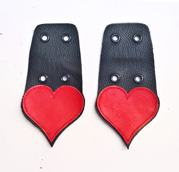 HEART Shoe Tongues - Small