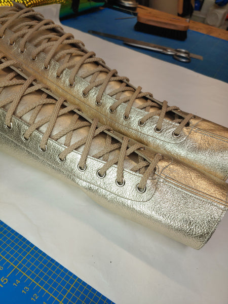 Platinum Aerial boots w/ FRONT Lacing