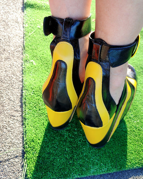 PLANET RAY Platform Sandals