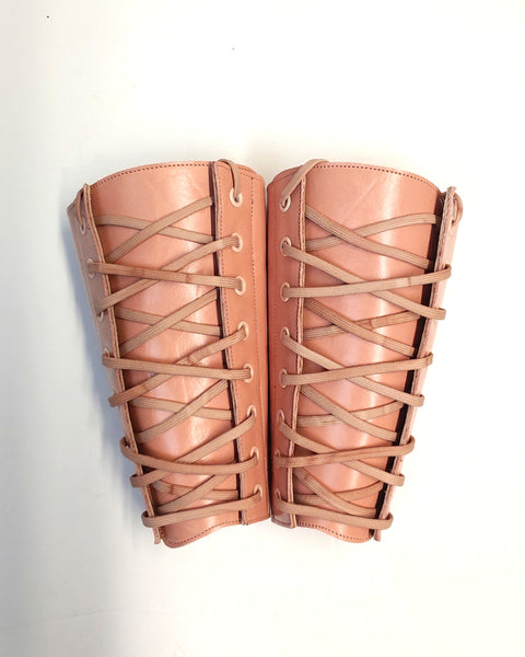 NUDE Leather cuff style Gauntlets