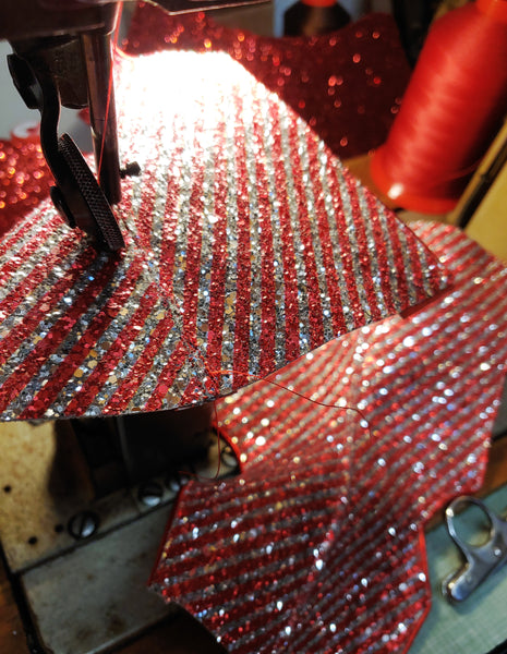 CANDY CANE Glitter Gaiters