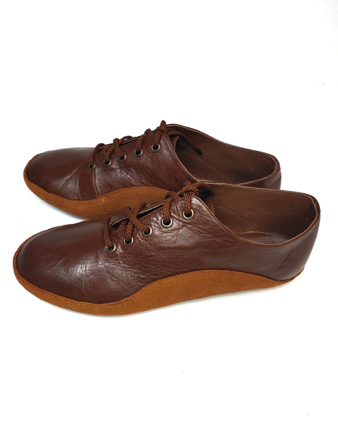 CUSTOM MADE Chestnut Brown Tightrope Shoes