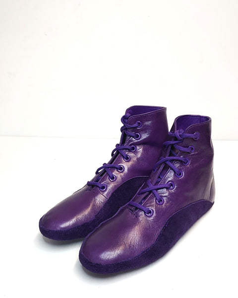 CUSTOM MADE Purple Tightrope Boots