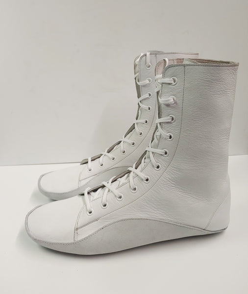 CUSTOM MADE White Tightrope Boots