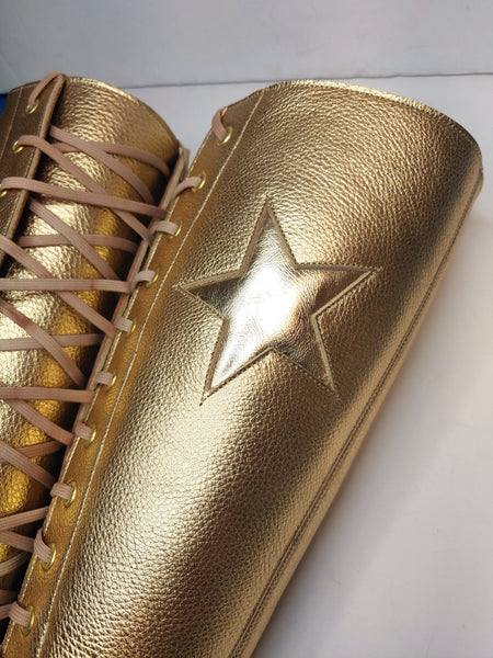 Gold Aerial boots w/ Gold Star