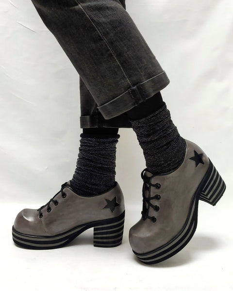 Moonstone Grey CITY Shoes w/ Star