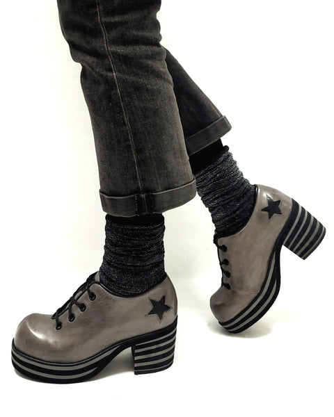 Moonstone Grey CITY Shoes w/ Star
