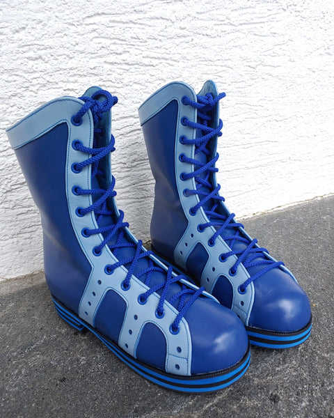 Retro Hi-Tops 2-tone Blue