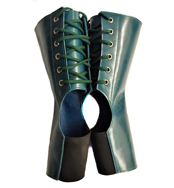 Short Deep Sea Green Aerial boots