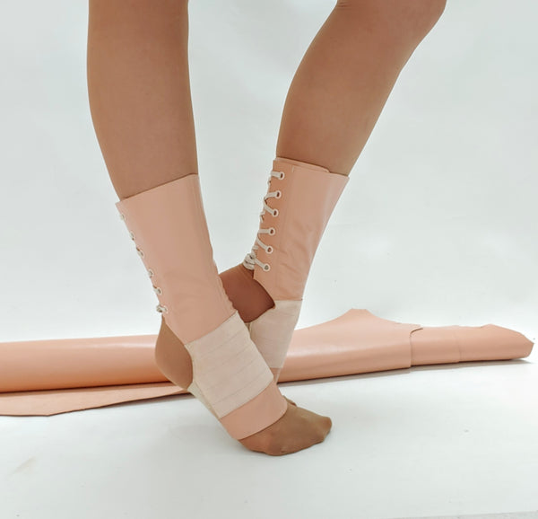 SAMPLE SALE - Nude/Dusty Pink Aerial Boots