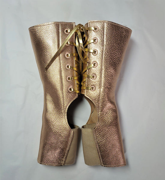 SAMPLE SALE - Rose Gold Short Aerial Boots