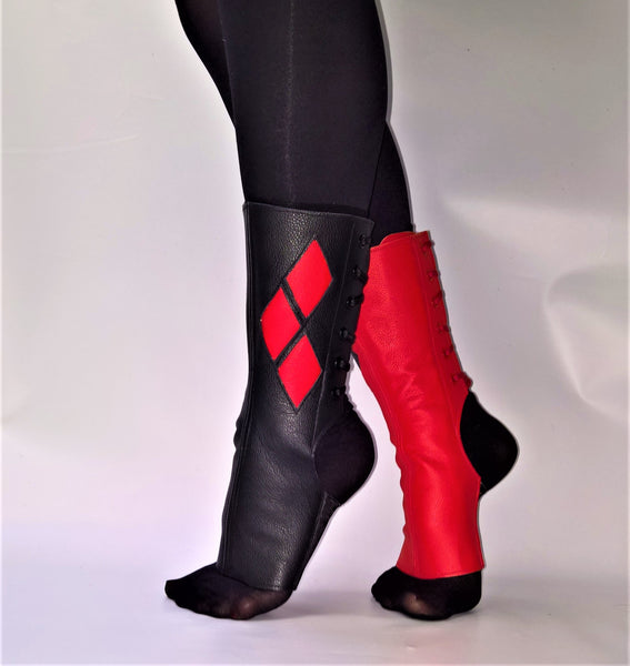 "Harley Quinn" Short Aerial Boots - Sample