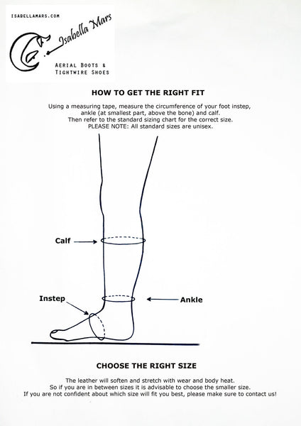 POLKADOT Aerial & Pole dance boots w/ Patent panels
