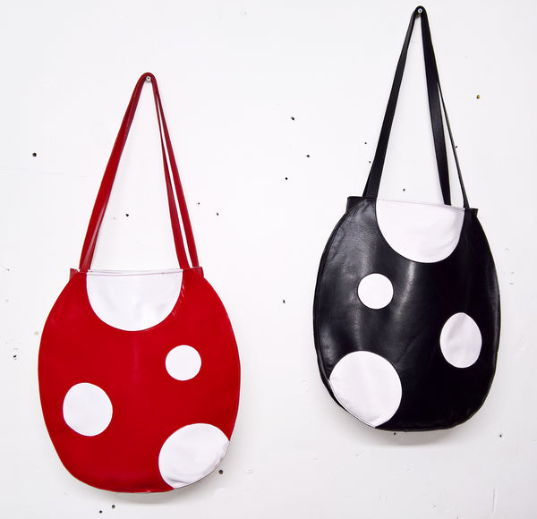 Cartoon Polkadot Tote Bag