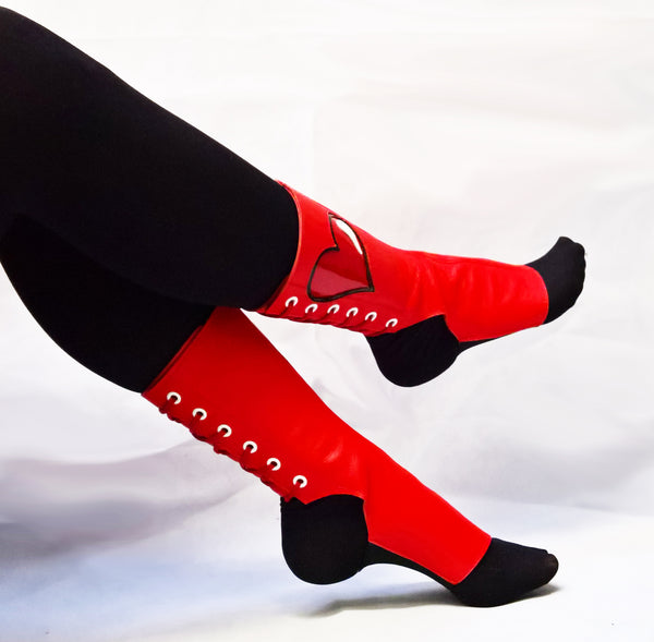 "Queen of Hearts" Aerial Boots