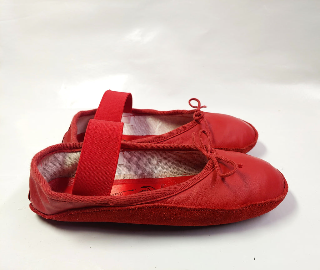 SAMPLE SALE - Red Ballet Tightrope shoes UK 2