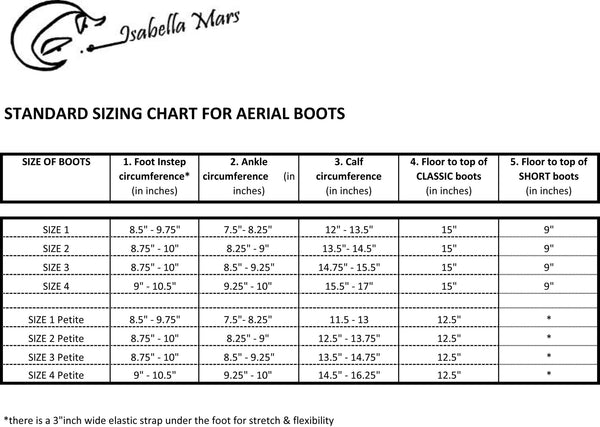 SHORT Black Aerial boots w/ White Stars + Grip Panel