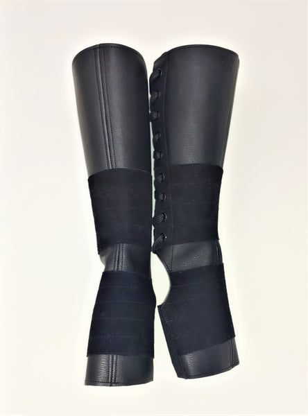 SAMPLE SALE - Classic Black Aerial Boots w/Grip 1 Petite NEW