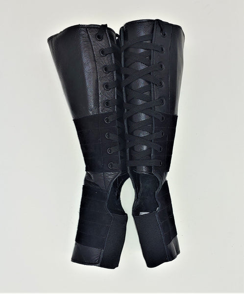 SAMPLE SALE - Classic Black Aerial Boots w/Grip 1 Petite