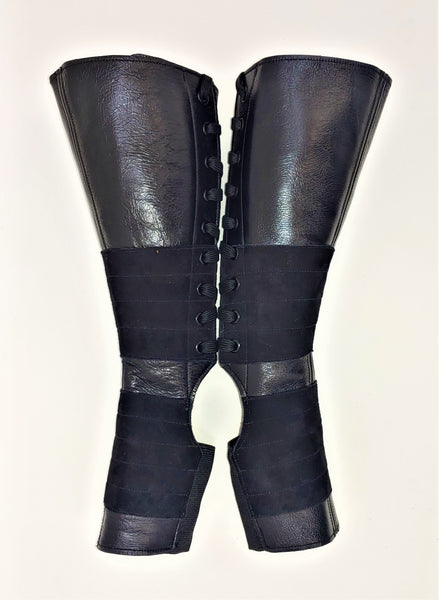 SAMPLE SALE - Classic Black Aerial Boots w/Grip 1 Petite