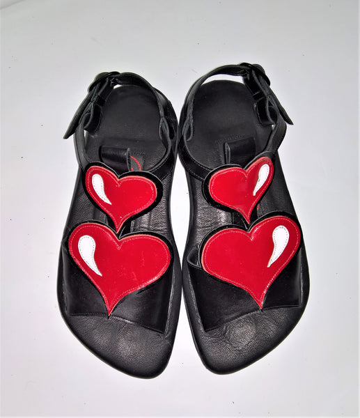 Cartoon HEART Sandals