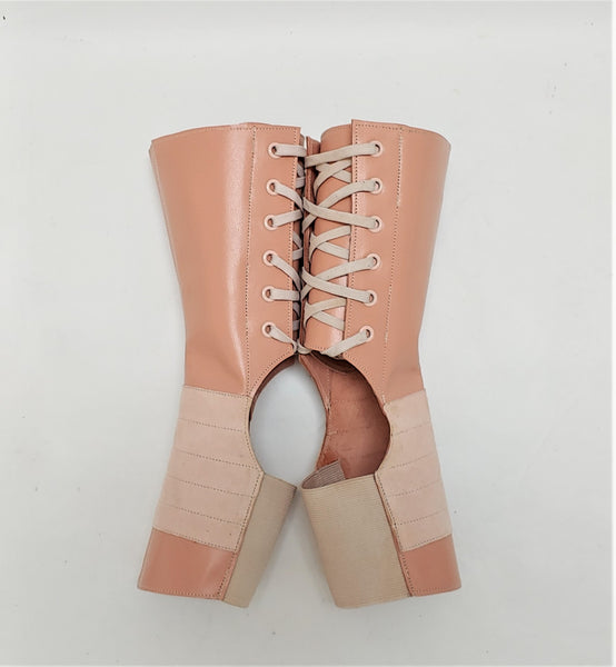 SAMPLE SALE - Nude/Dusty Pink Aerial Boots