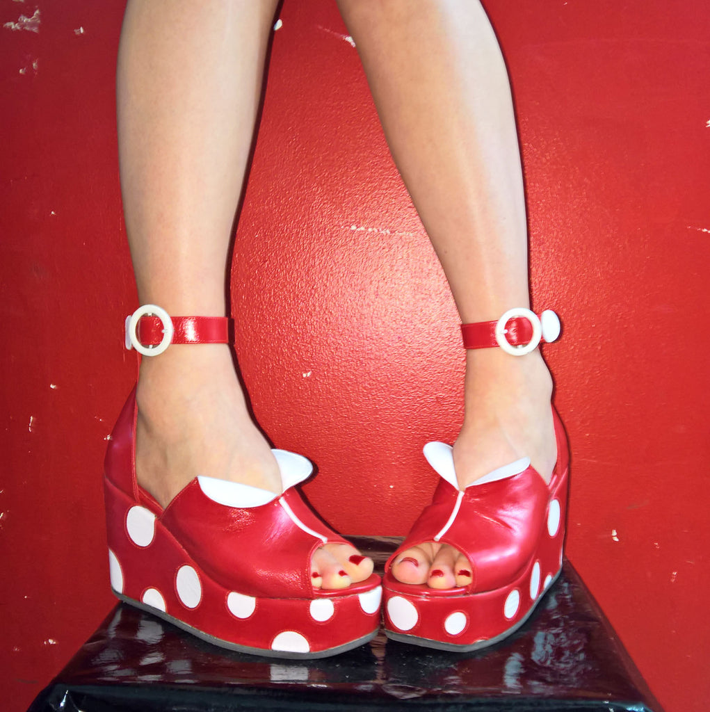 Sandal polkadot outlet