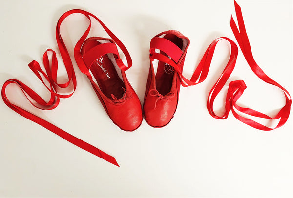 SAMPLE SALE - Red Tightrope Shoes UK 3 /US 5.5