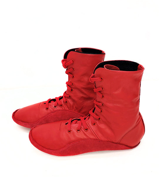 SAMPLE SALE - Red Tightrope Boots UK 4.5 /US 7