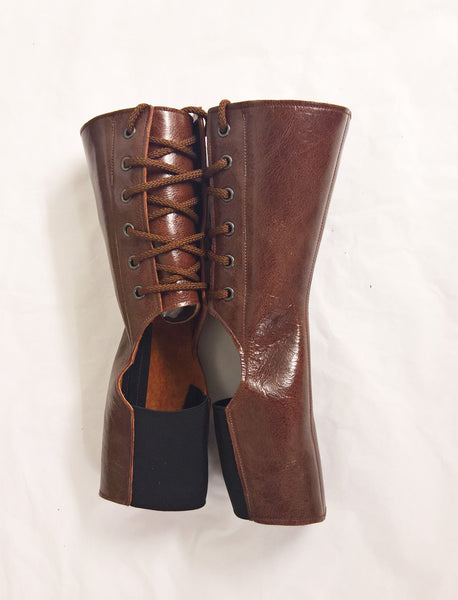 Short BROWN Aerial boots