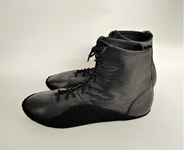 SAMPLE SALE - Black Tightrope Boots UK 12 /US 13 /EU 45