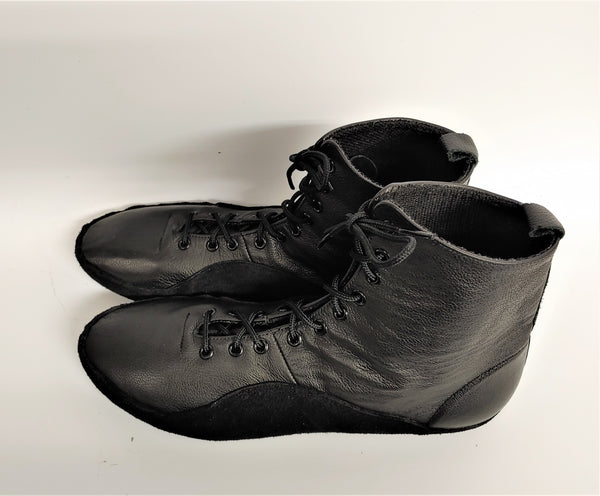 SAMPLE SALE - Black Tightrope Boots UK 12 /US 13 /EU 45