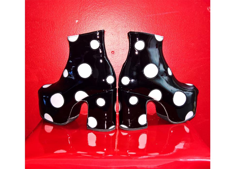 Circus Shoes - Polkadot Boots